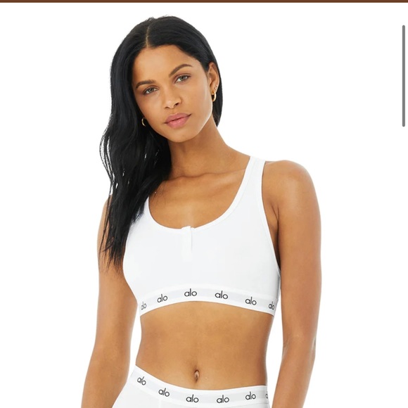 ALO Yoga Other - ALO Yoga Icon Ribbed Henley Bra